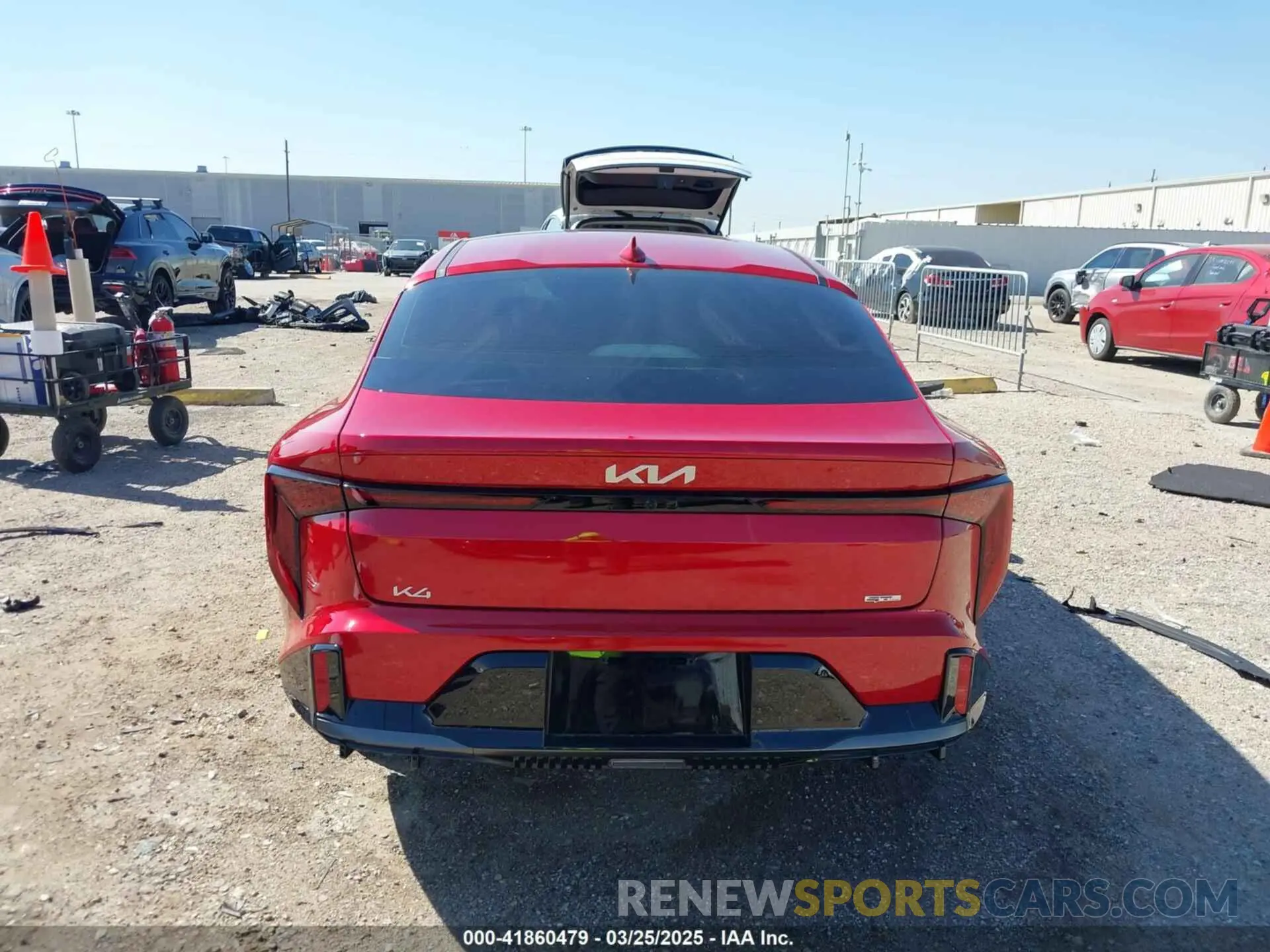 17 fotografías del automóvil dañado 3KPFW4DE8SE079207 KIA K4 2025