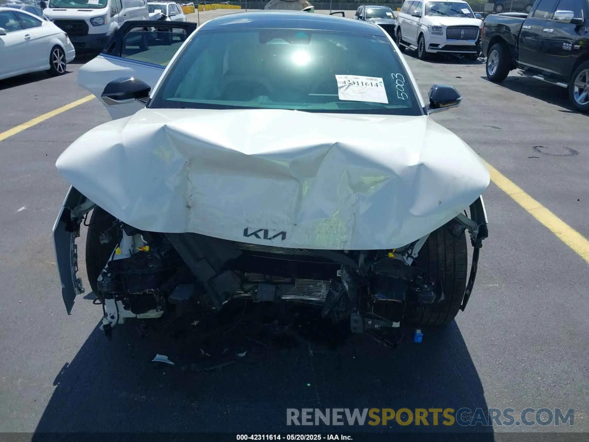 6 fotografías del automóvil dañado 3KPFW4DE9SE045003 KIA K4 2025