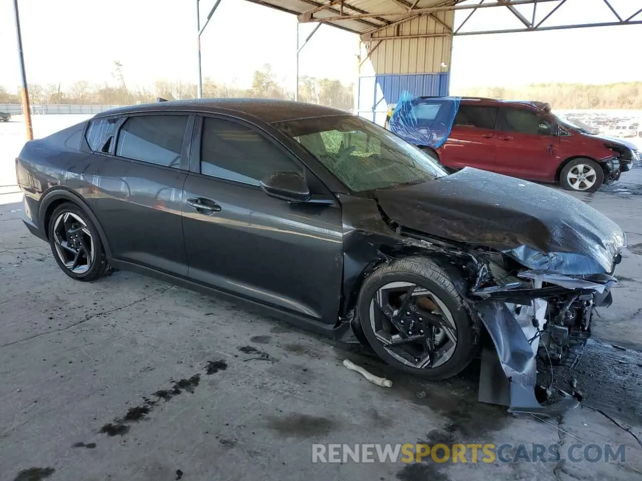 4 fotografías del automóvil dañado 3KPFU4DE0SE021517 KIA K4 EX 2025