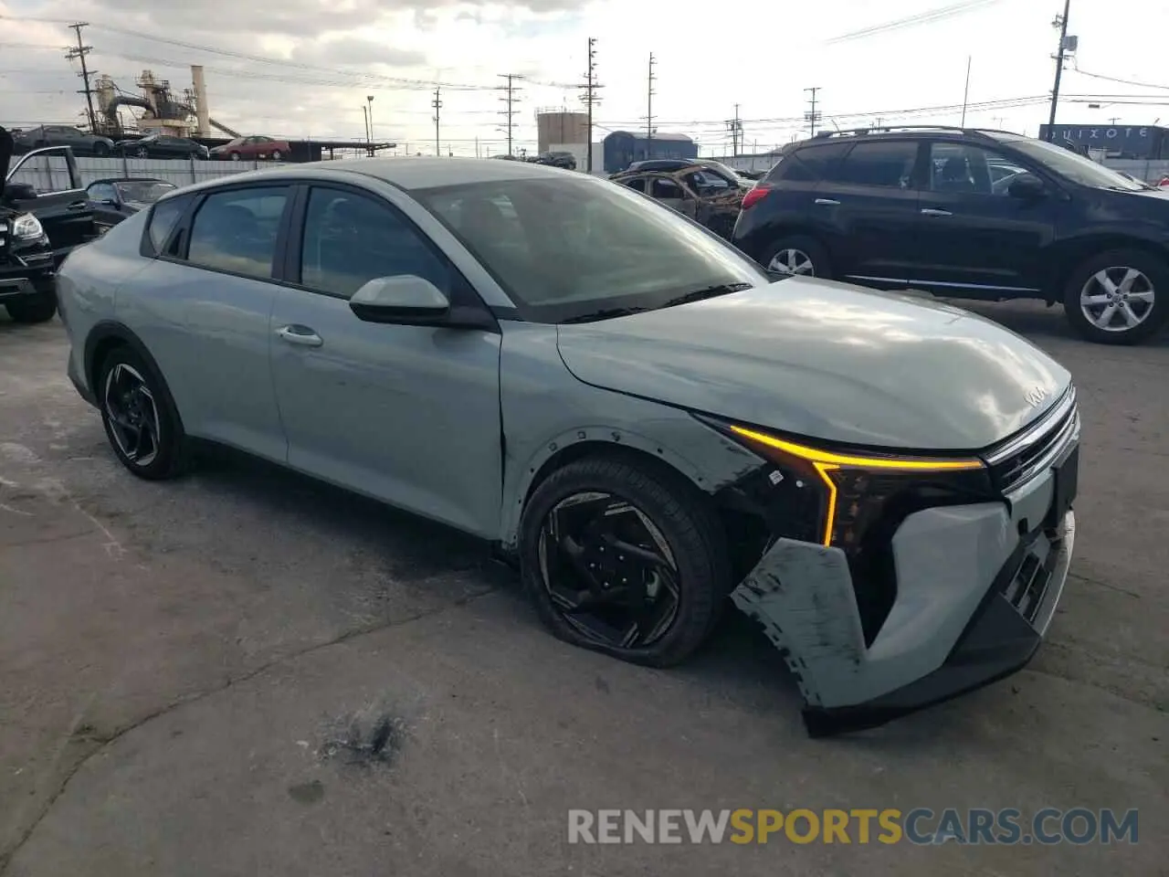 4 fotografías del automóvil dañado 3KPFU4DE0SE040973 KIA K4 EX 2025