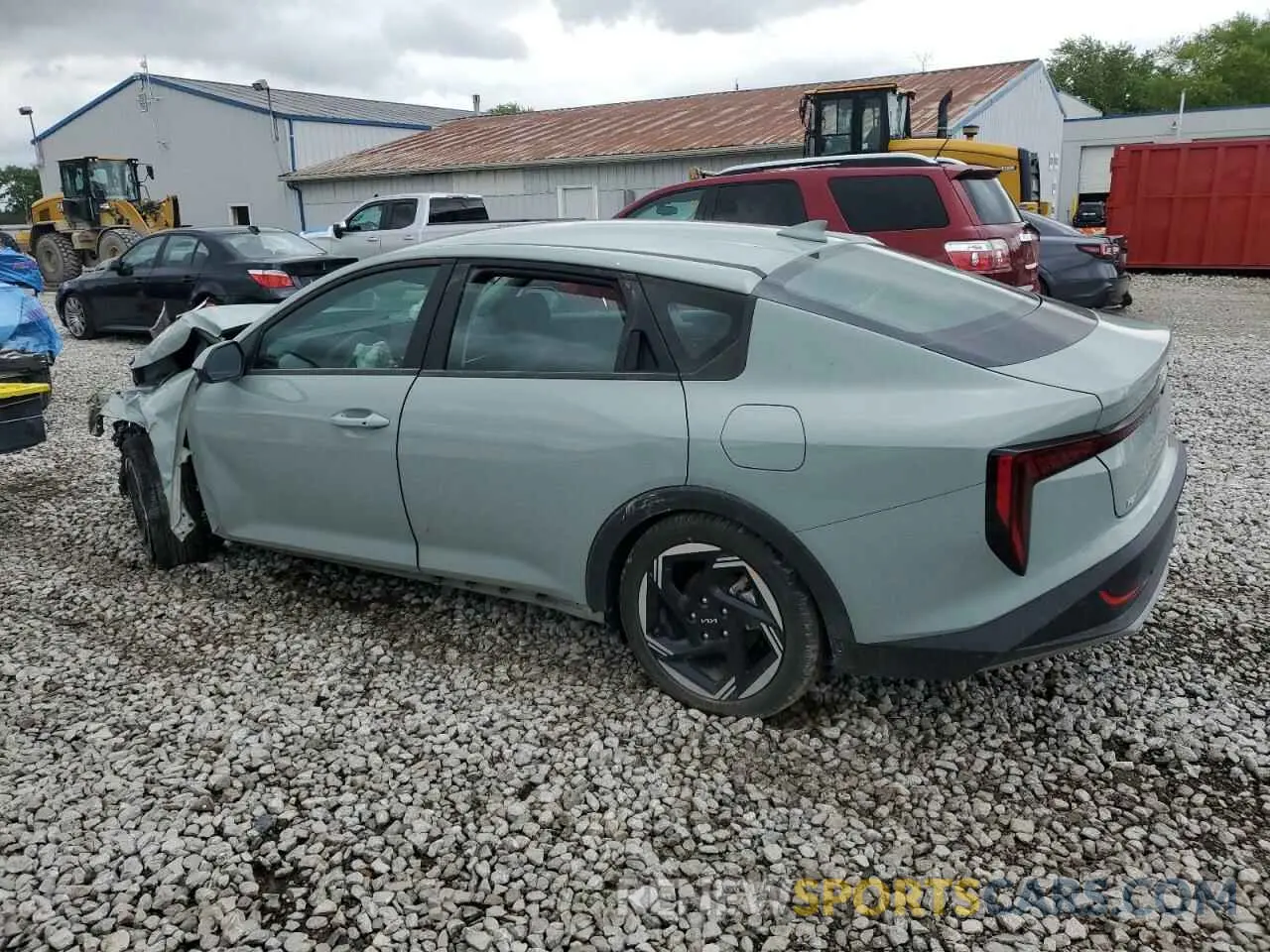 2 fotografías del automóvil dañado 3KPFU4DE3SE058934 KIA K4 EX 2025