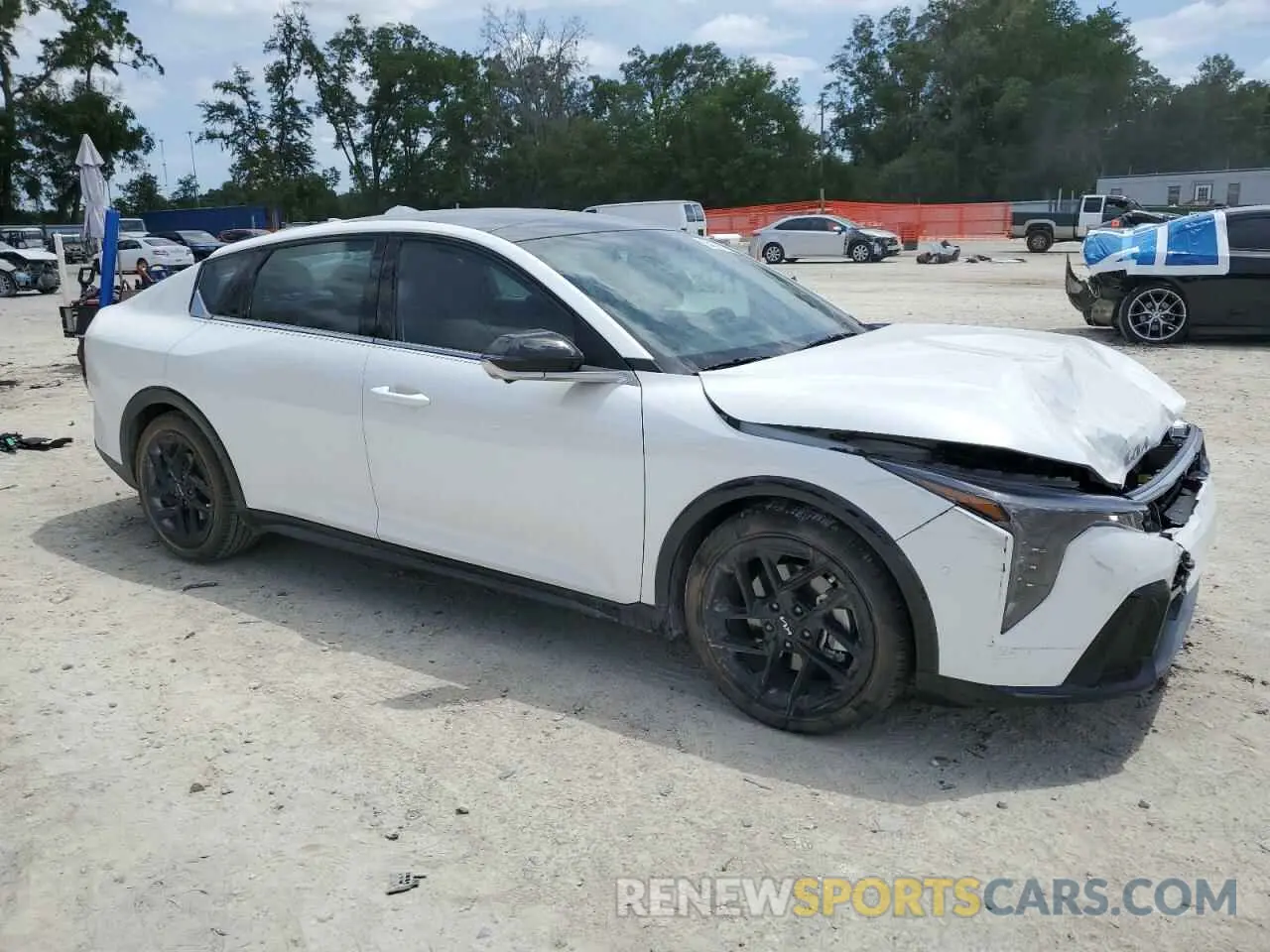 4 fotografías del automóvil dañado 3KPFW4DCXSE072385 KIA K4 GT-LINE 2025