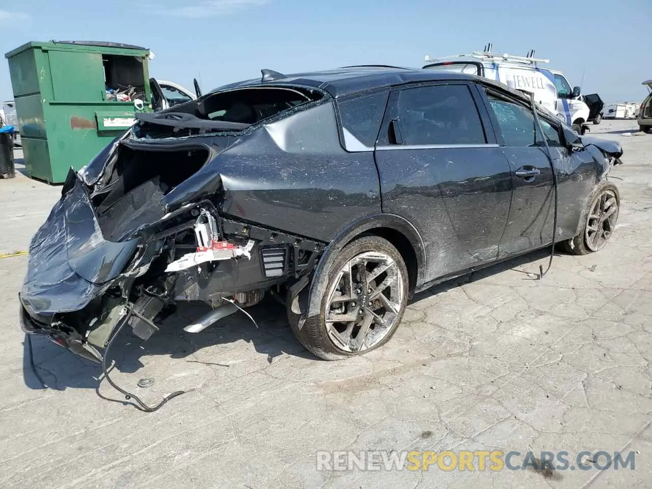 3 fotografías del automóvil dañado 3KPFW4DE0SE046640 KIA K4 GT LINE 2025