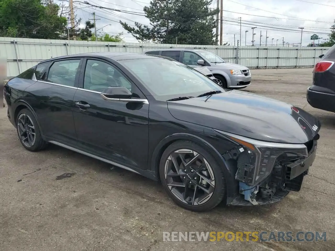 4 fotografías del automóvil dañado 3KPFW4DE1SE042869 KIA K4 GT LINE 2025