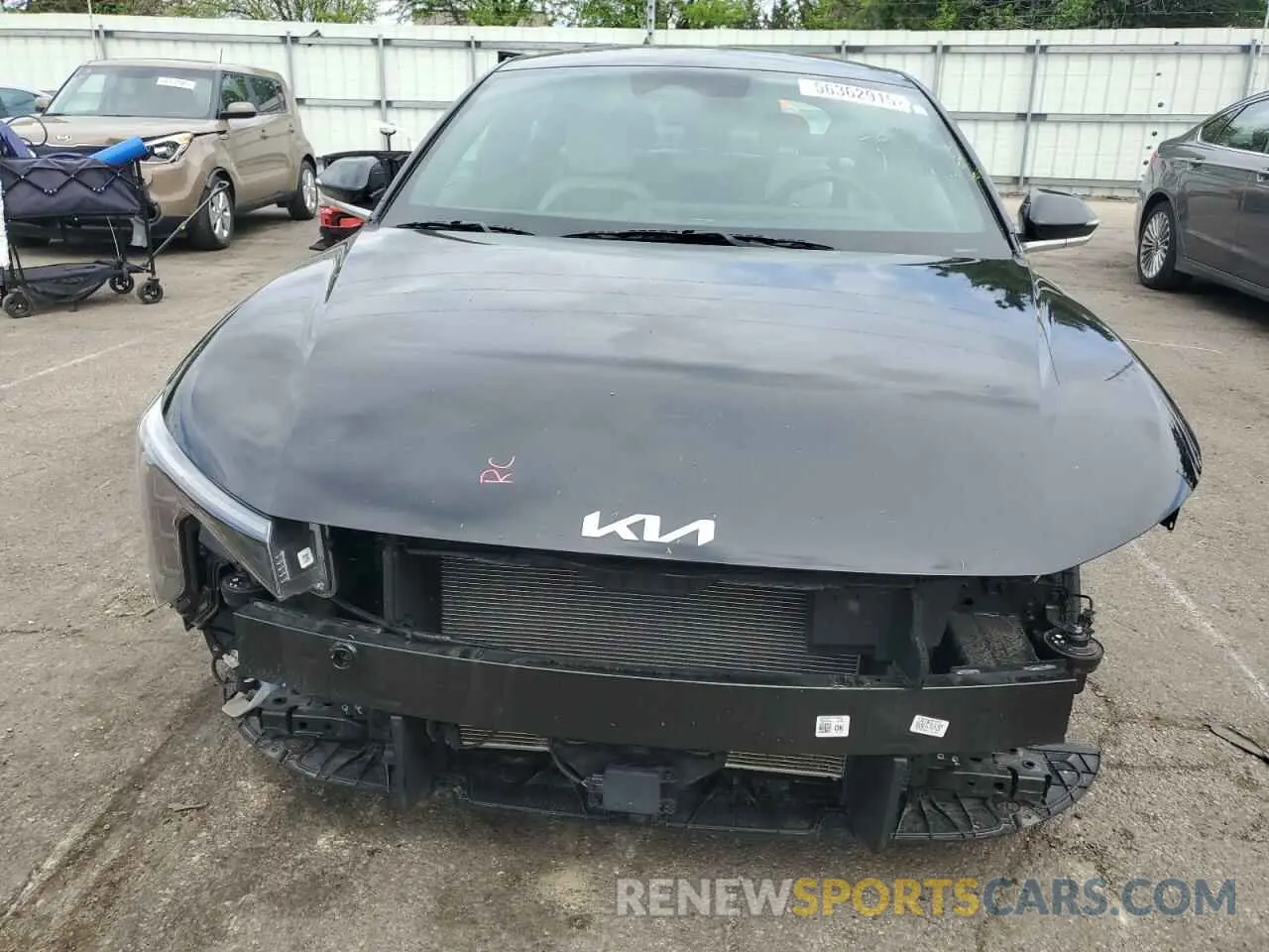 5 fotografías del automóvil dañado 3KPFW4DE1SE042869 KIA K4 GT LINE 2025