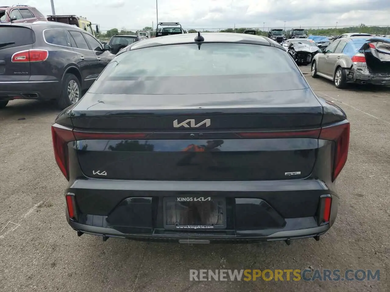 6 fotografías del automóvil dañado 3KPFW4DE1SE042869 KIA K4 GT LINE 2025