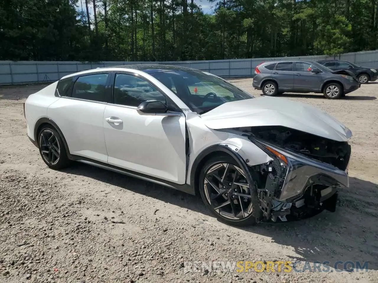 4 fotografías del automóvil dañado 3KPFW4DE2SE055954 KIA K4 GT LINE 2025