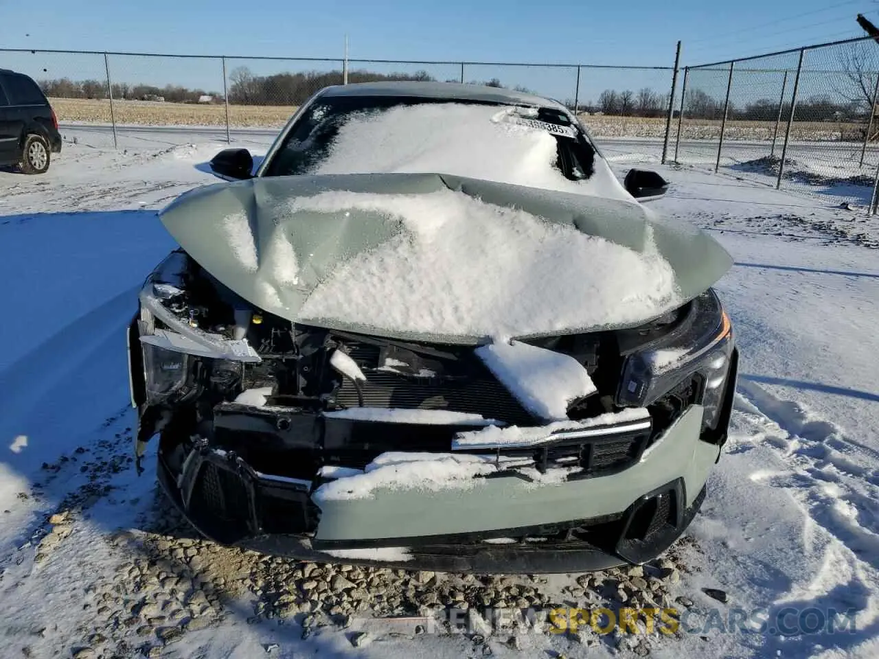 5 fotografías del automóvil dañado 3KPFW4DE6SE049686 KIA K4 GT LINE 2025