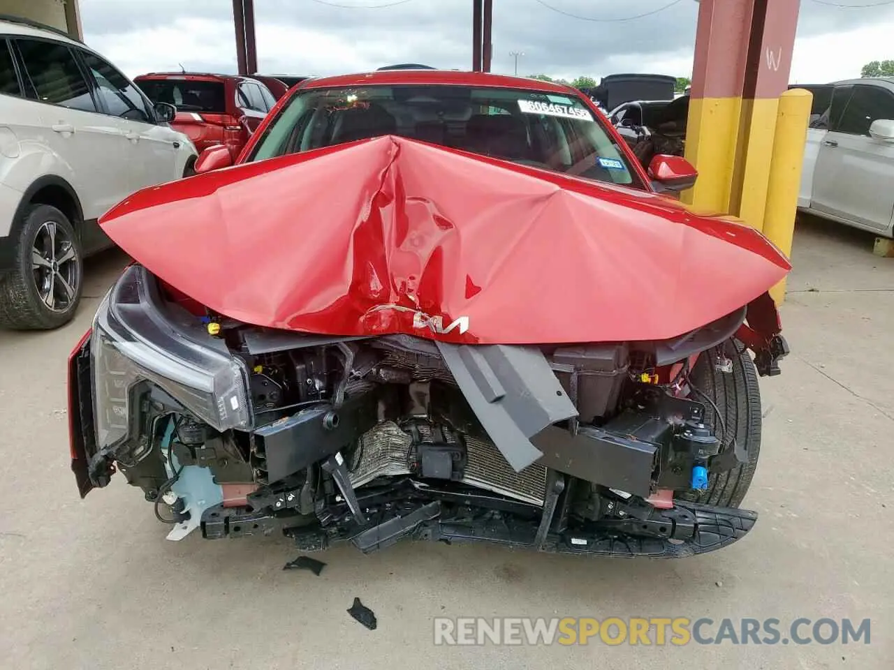 5 fotografías del automóvil dañado 3KPFT4DE1SE075279 KIA K4 LX 2025