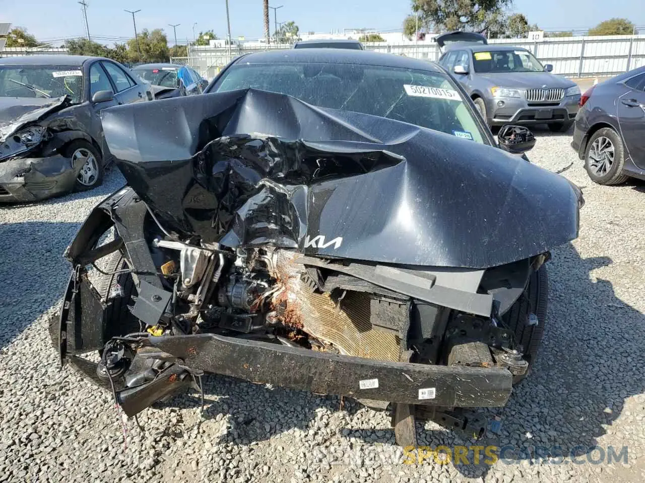 5 fotografías del automóvil dañado 3KPFT4DE2SE004737 KIA K4 LX 2025