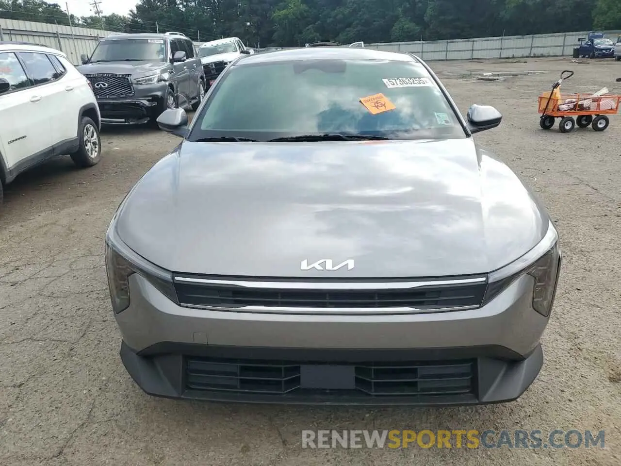 5 fotografías del automóvil dañado 3KPFT4DE2SE028178 KIA K4 LX 2025