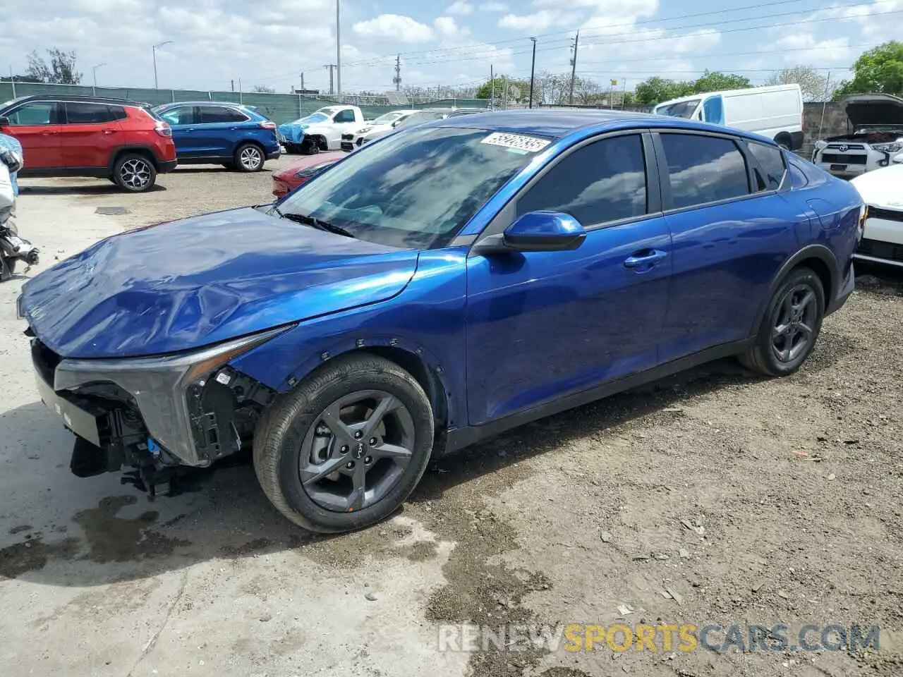 1 fotografías del automóvil dañado 3KPFT4DE4SE060033 KIA K4 LX 2025