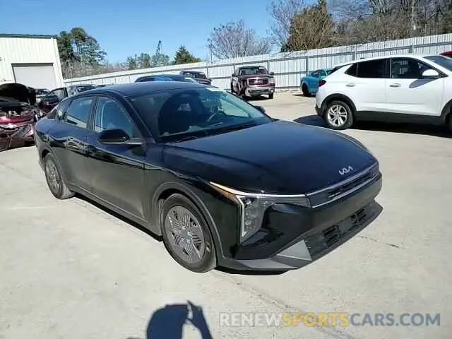 10 fotografías del automóvil dañado 3KPFT4DE5SE015196 KIA K4 LX 2025