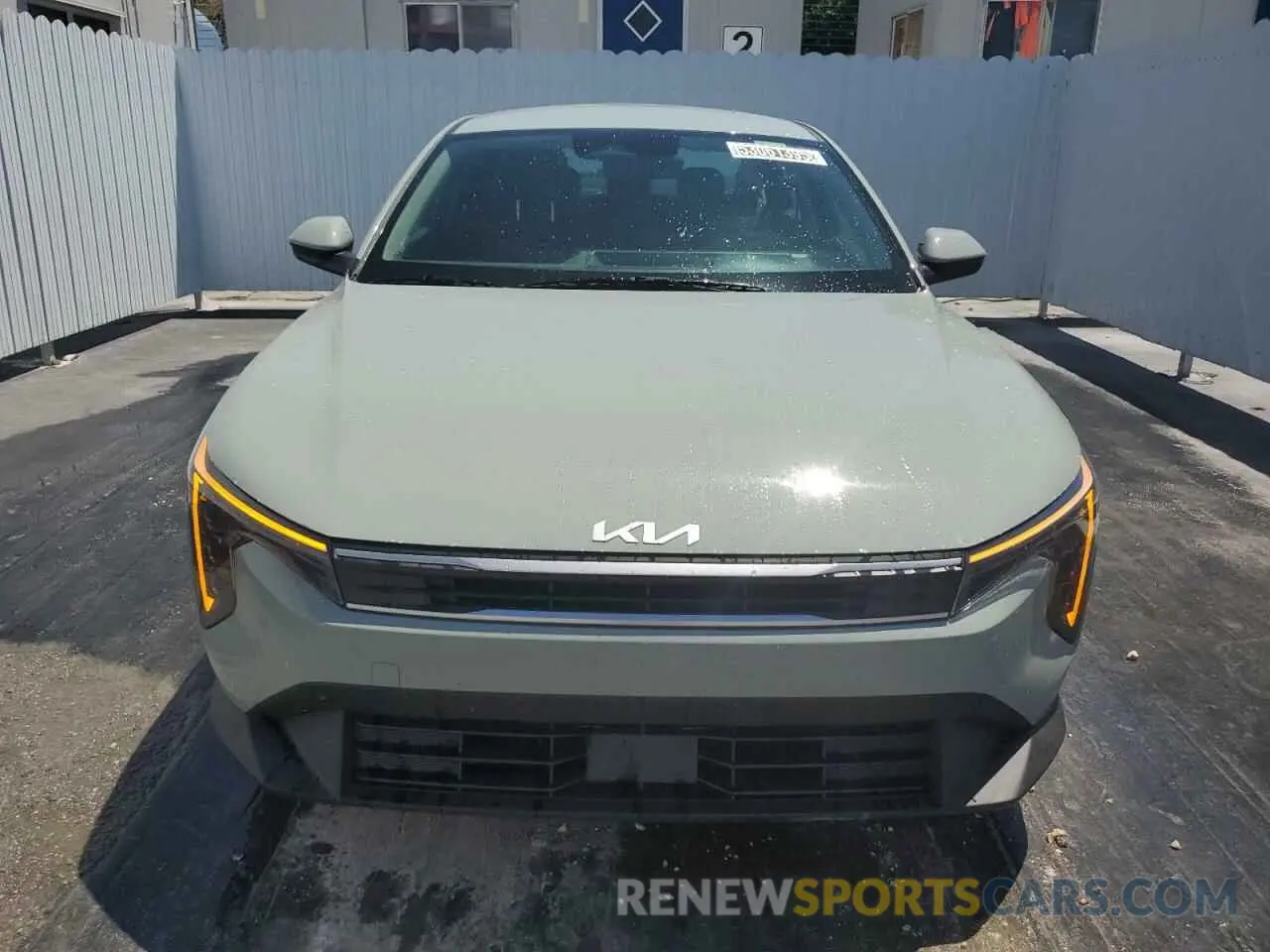 5 fotografías del automóvil dañado 3KPFT4DE8SE058107 KIA K4 LX 2025