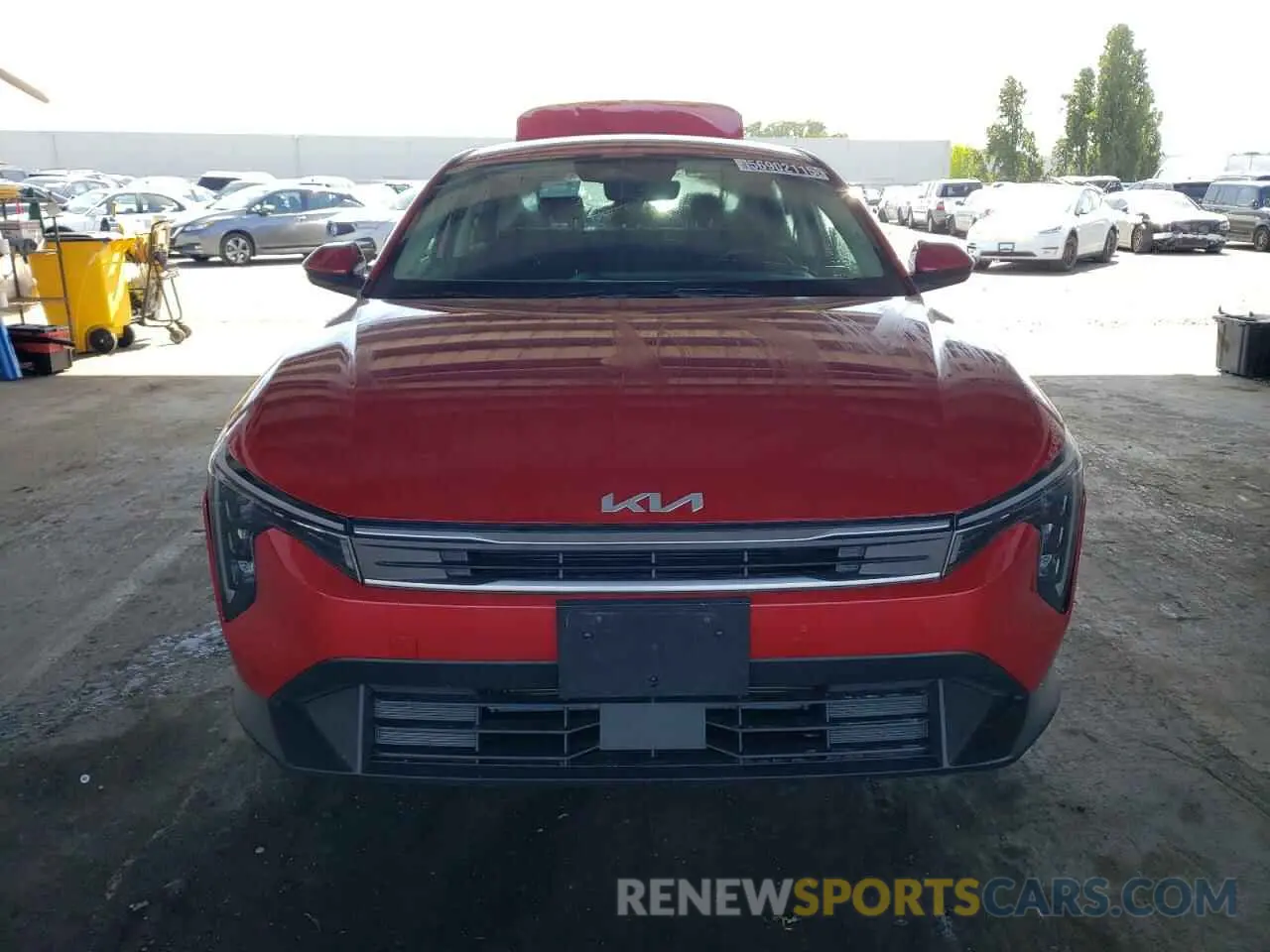 5 fotografías del automóvil dañado 3KPFT4DE9SE084733 KIA K4 LX 2025