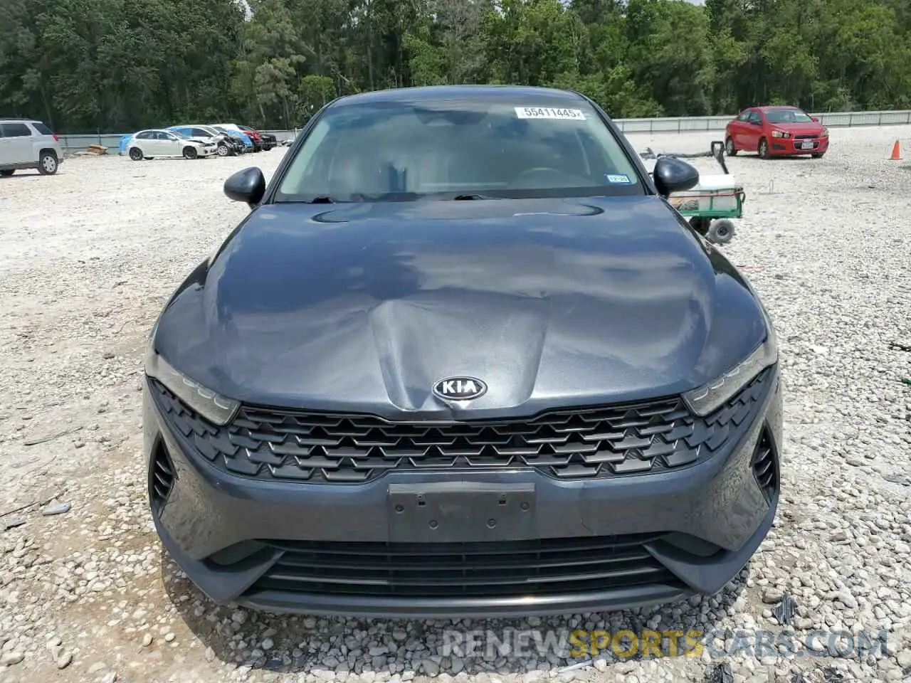 5 fotografías del automóvil dañado 5XXG14J20MG006419 KIA K5 2021