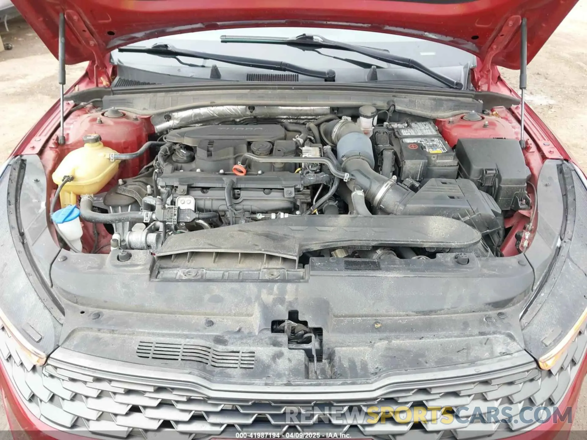 10 fotografías del automóvil dañado 5XXG14J20MG056219 KIA K5 2021