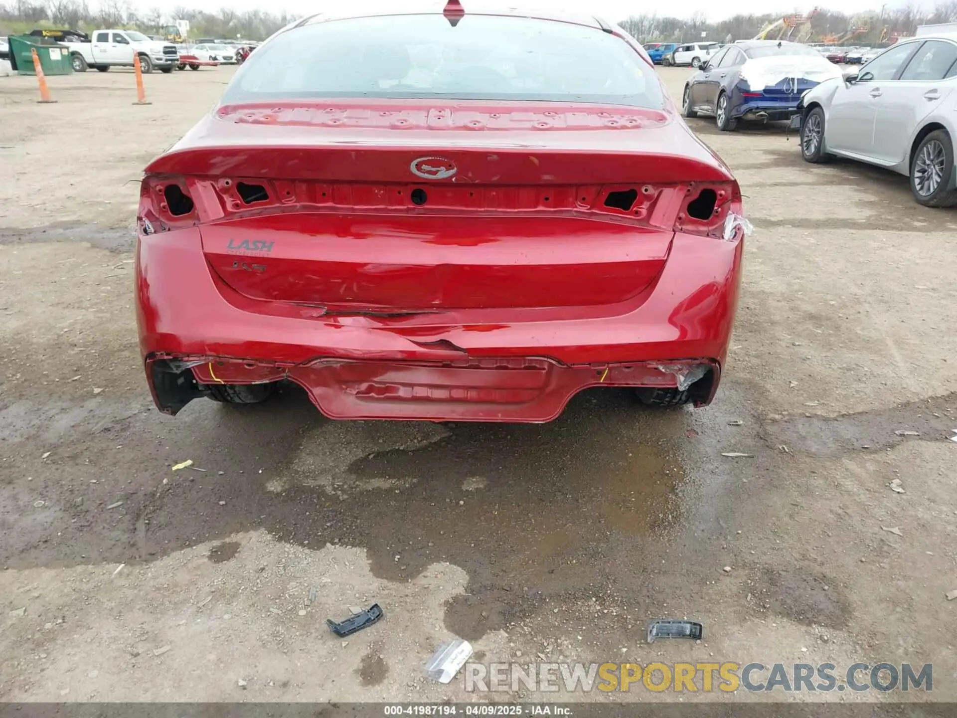 6 fotografías del automóvil dañado 5XXG14J20MG056219 KIA K5 2021