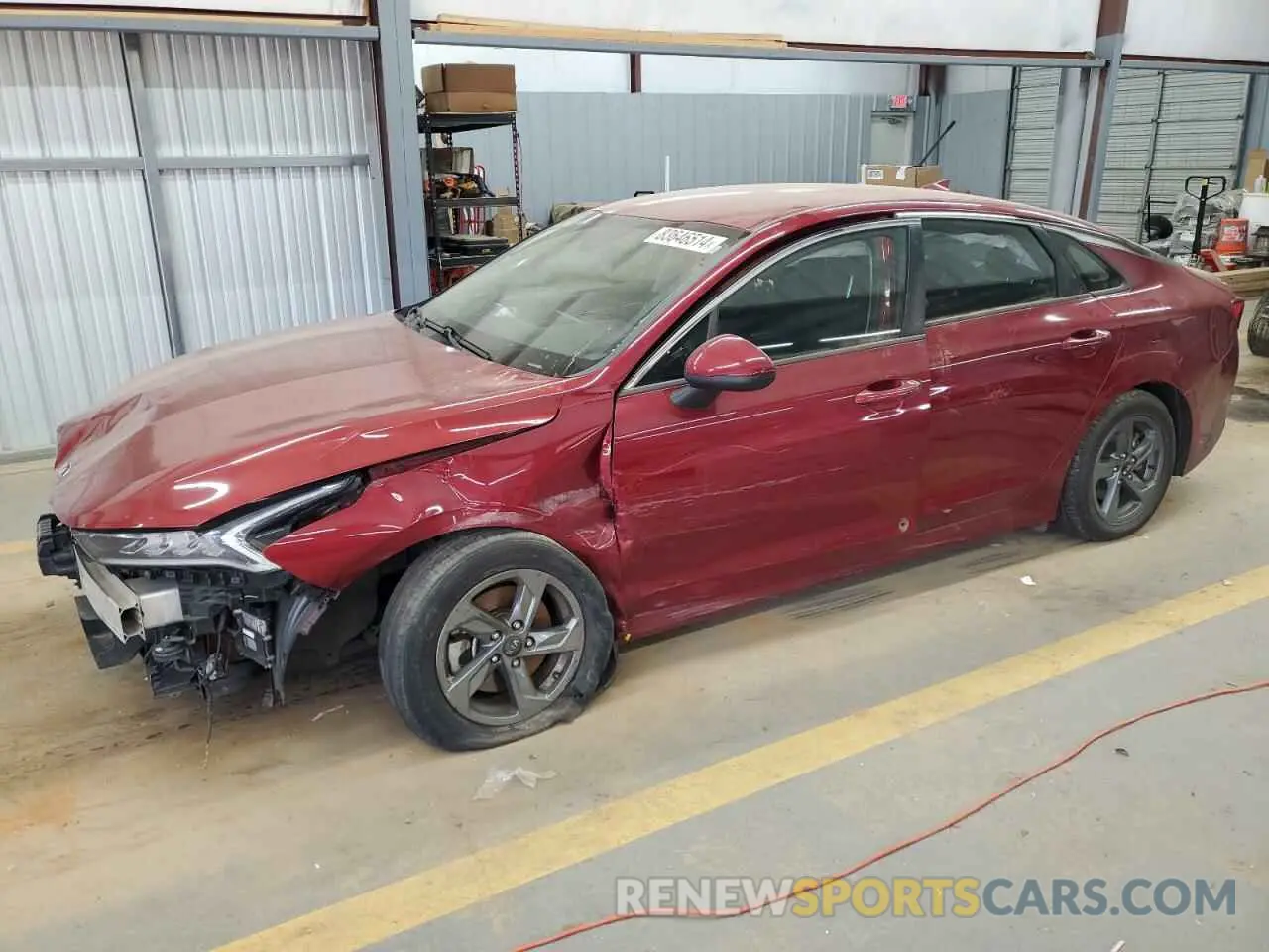 1 fotografías del automóvil dañado 5XXG14J20MG058164 KIA K5 2021