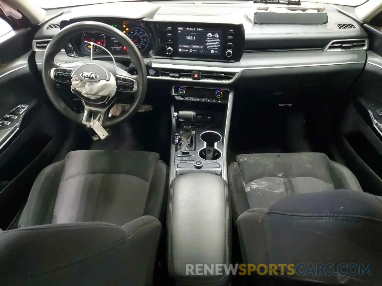 8 fotografías del automóvil dañado 5XXG14J20MG058164 KIA K5 2021