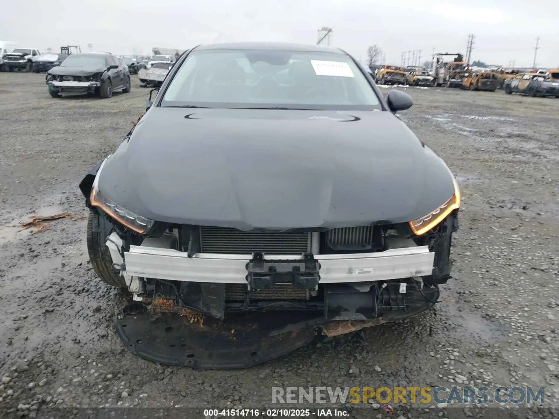 12 fotografías del automóvil dañado 5XXG14J21MG010284 KIA K5 2021