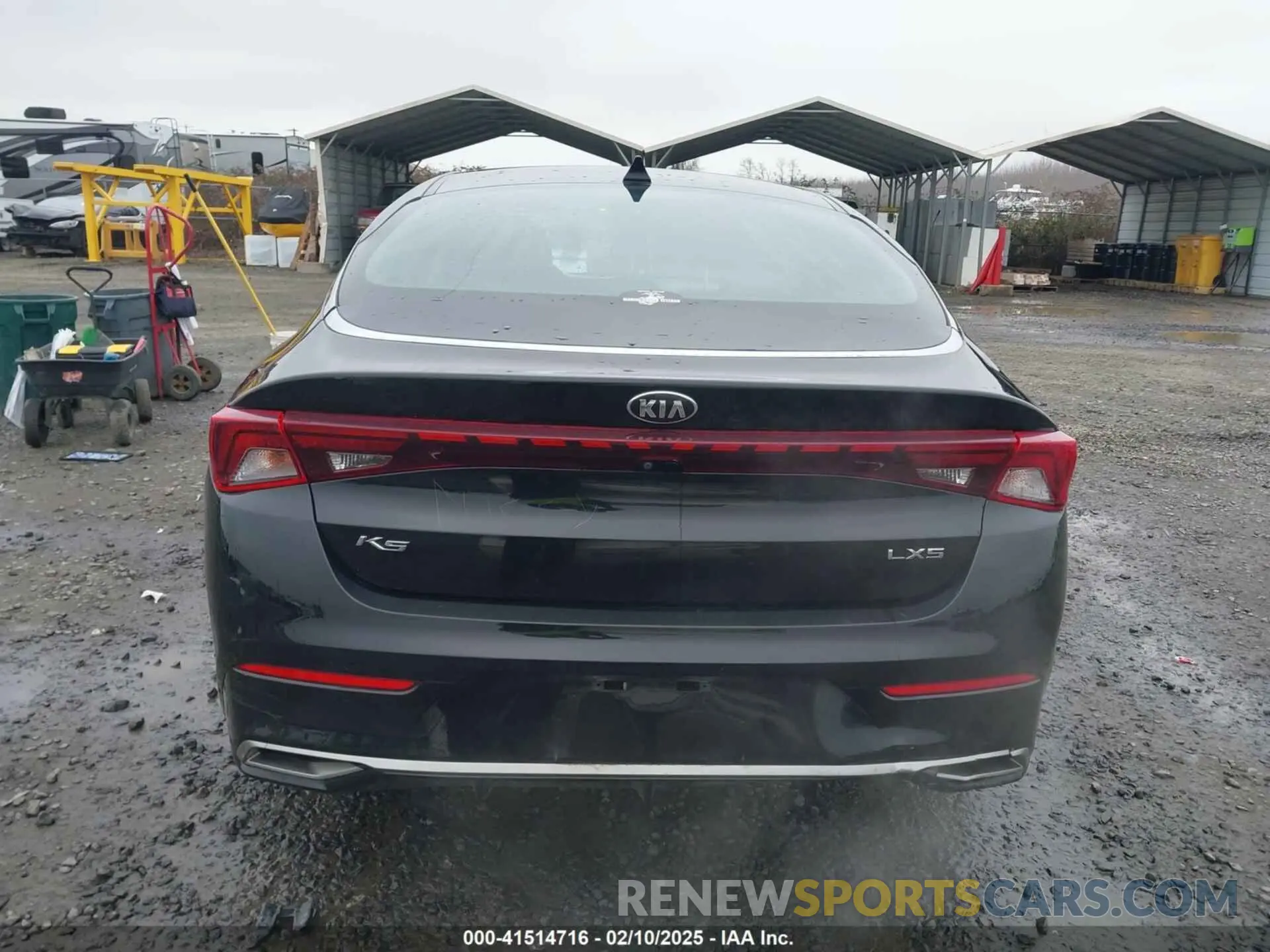16 fotografías del automóvil dañado 5XXG14J21MG010284 KIA K5 2021