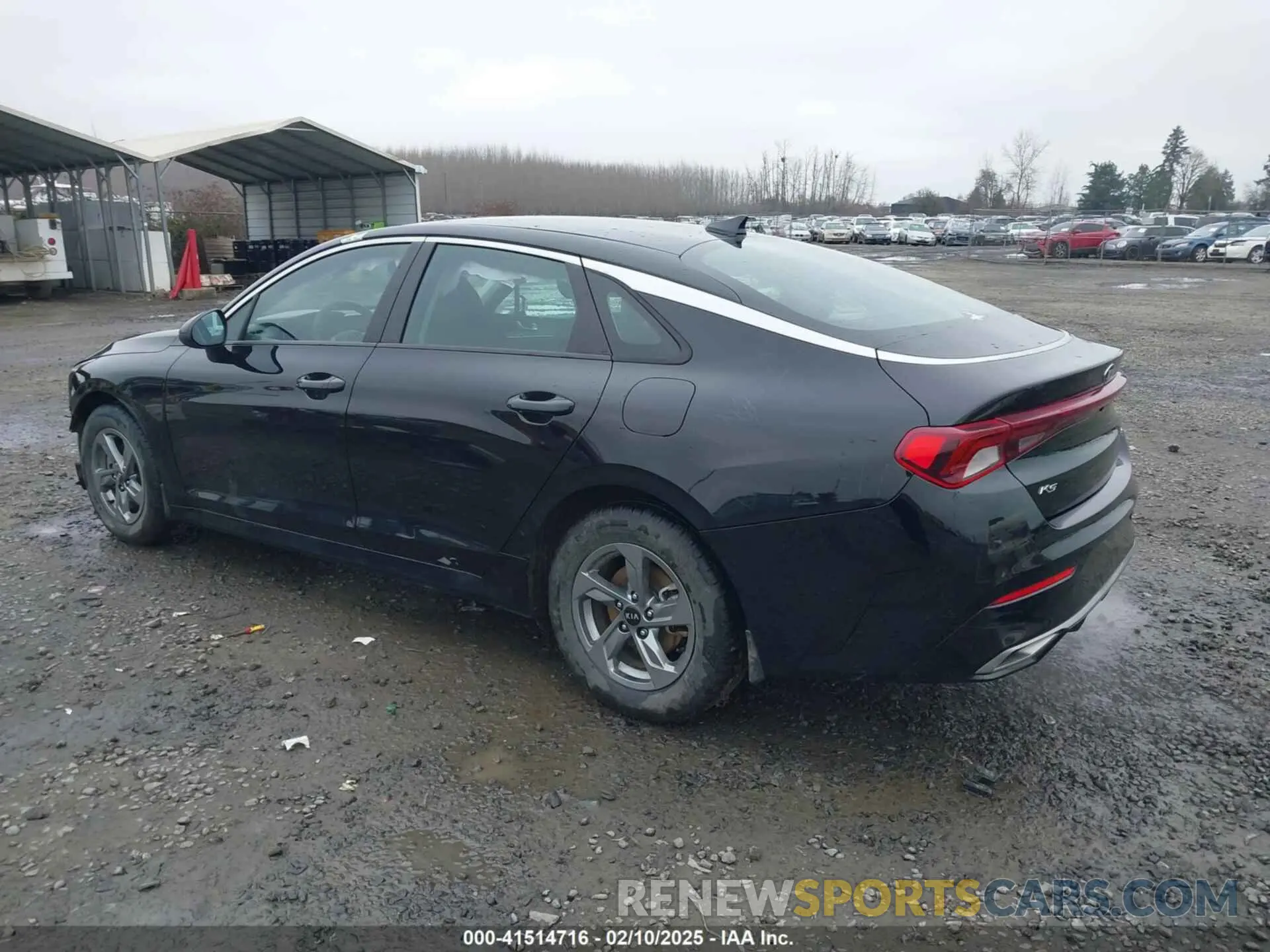 3 fotografías del automóvil dañado 5XXG14J21MG010284 KIA K5 2021