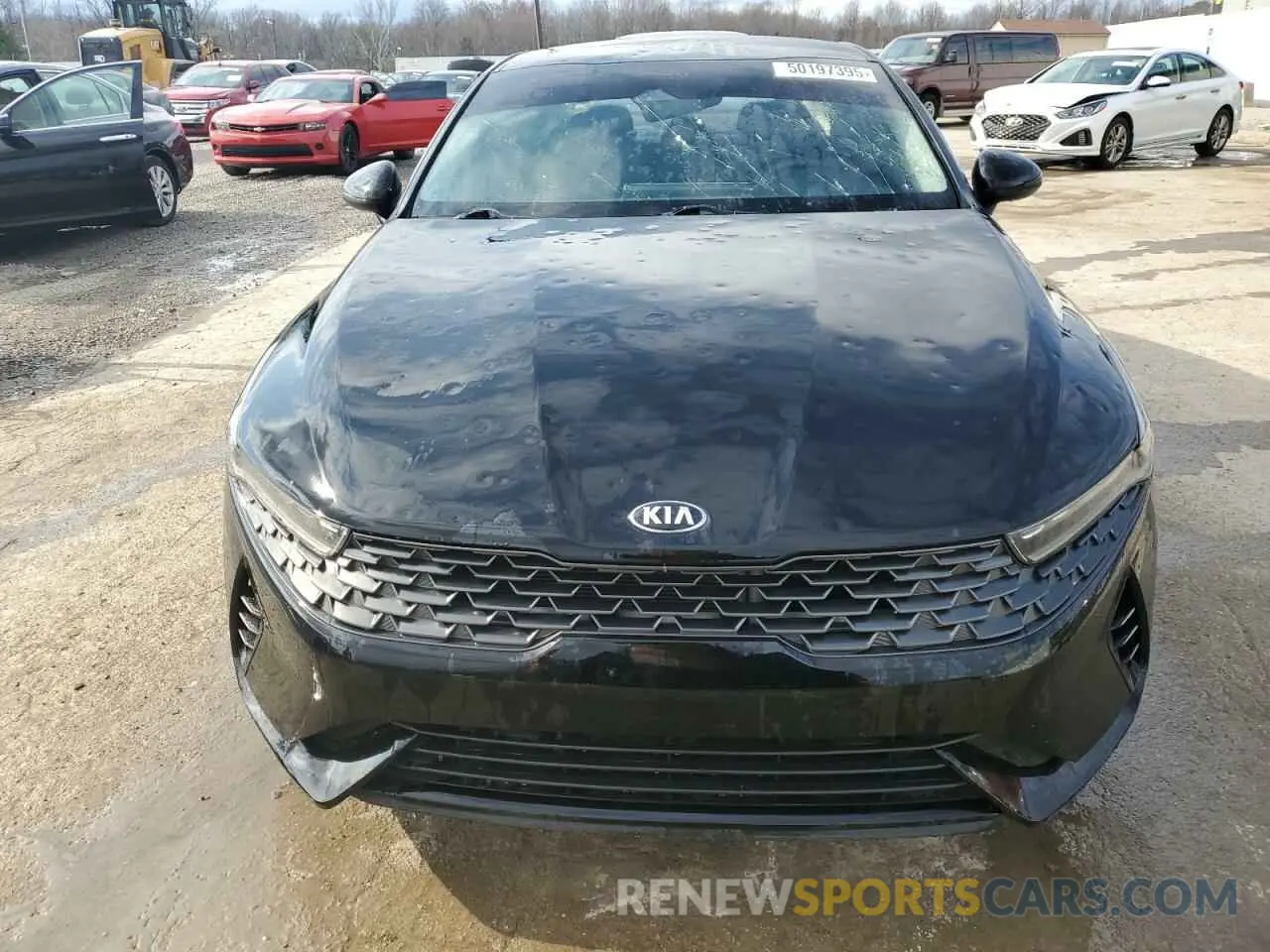 5 fotografías del automóvil dañado 5XXG14J21MG015727 KIA K5 2021