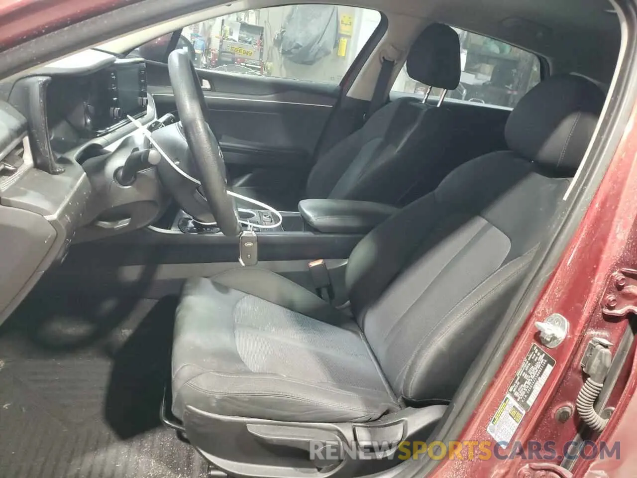 7 fotografías del automóvil dañado 5XXG14J21MG021169 KIA K5 2021
