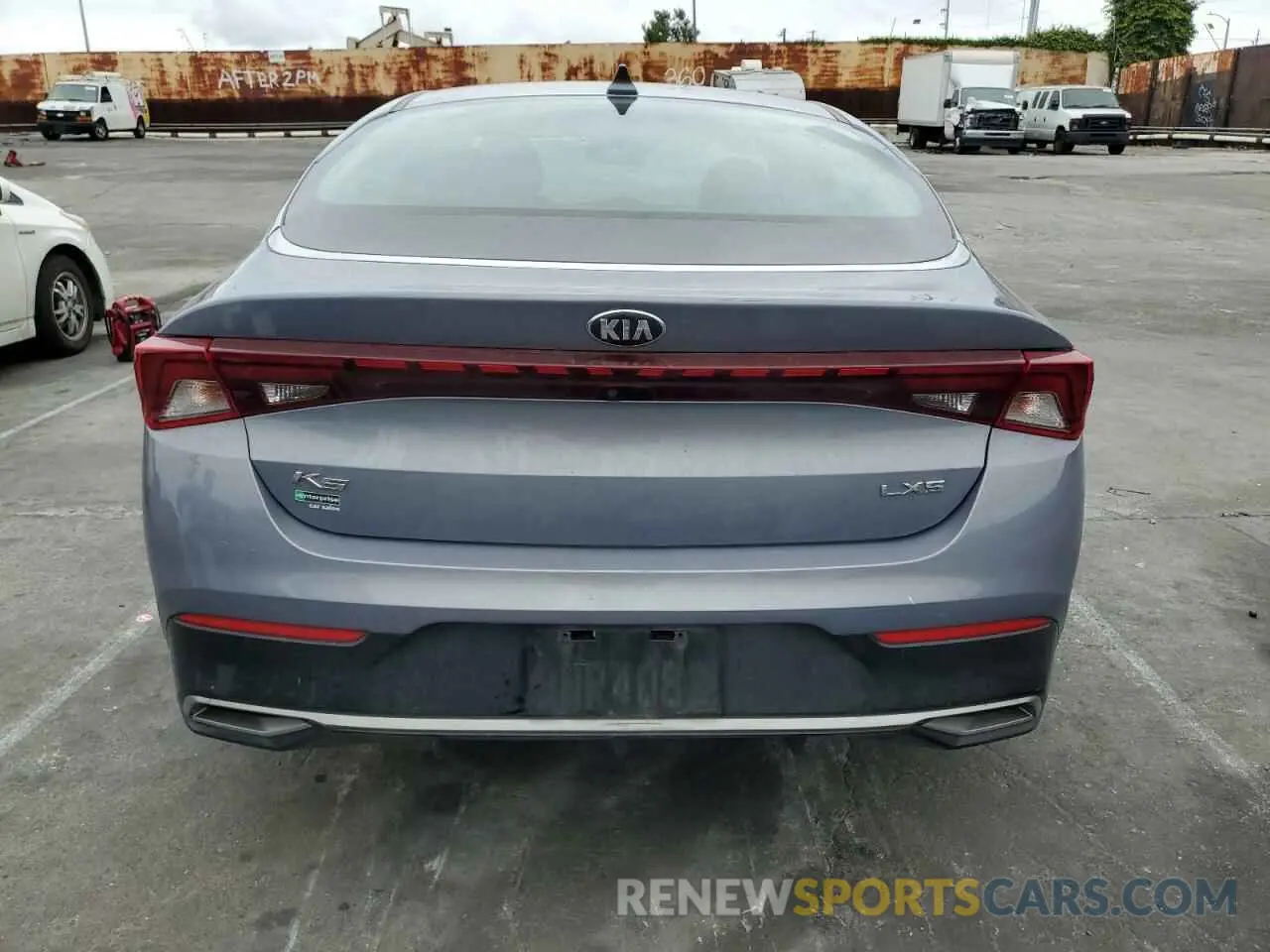 6 fotografías del automóvil dañado 5XXG14J21MG038778 KIA K5 2021