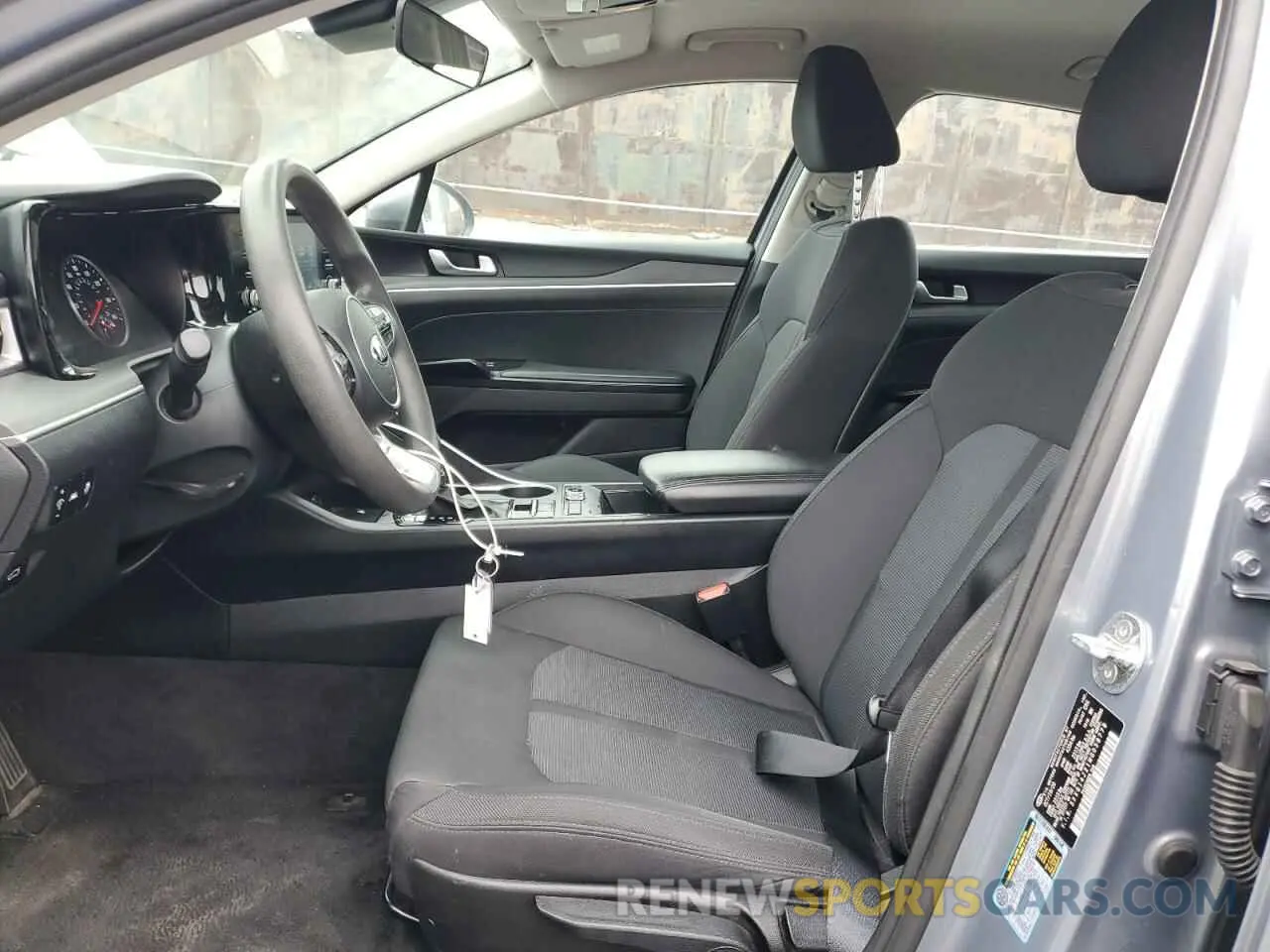 7 fotografías del automóvil dañado 5XXG14J21MG038778 KIA K5 2021