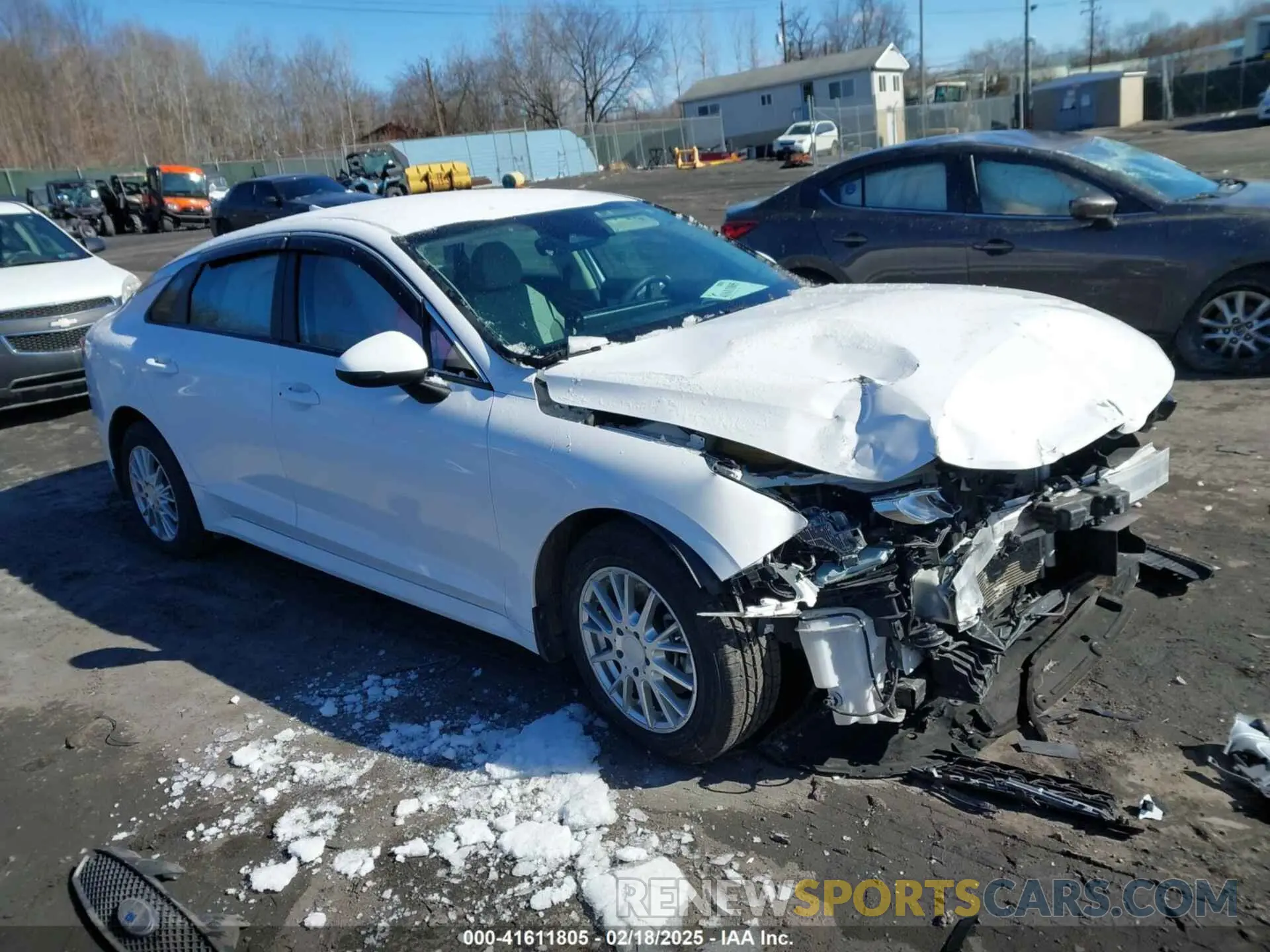 1 fotografías del automóvil dañado 5XXG14J21MG050168 KIA K5 2021