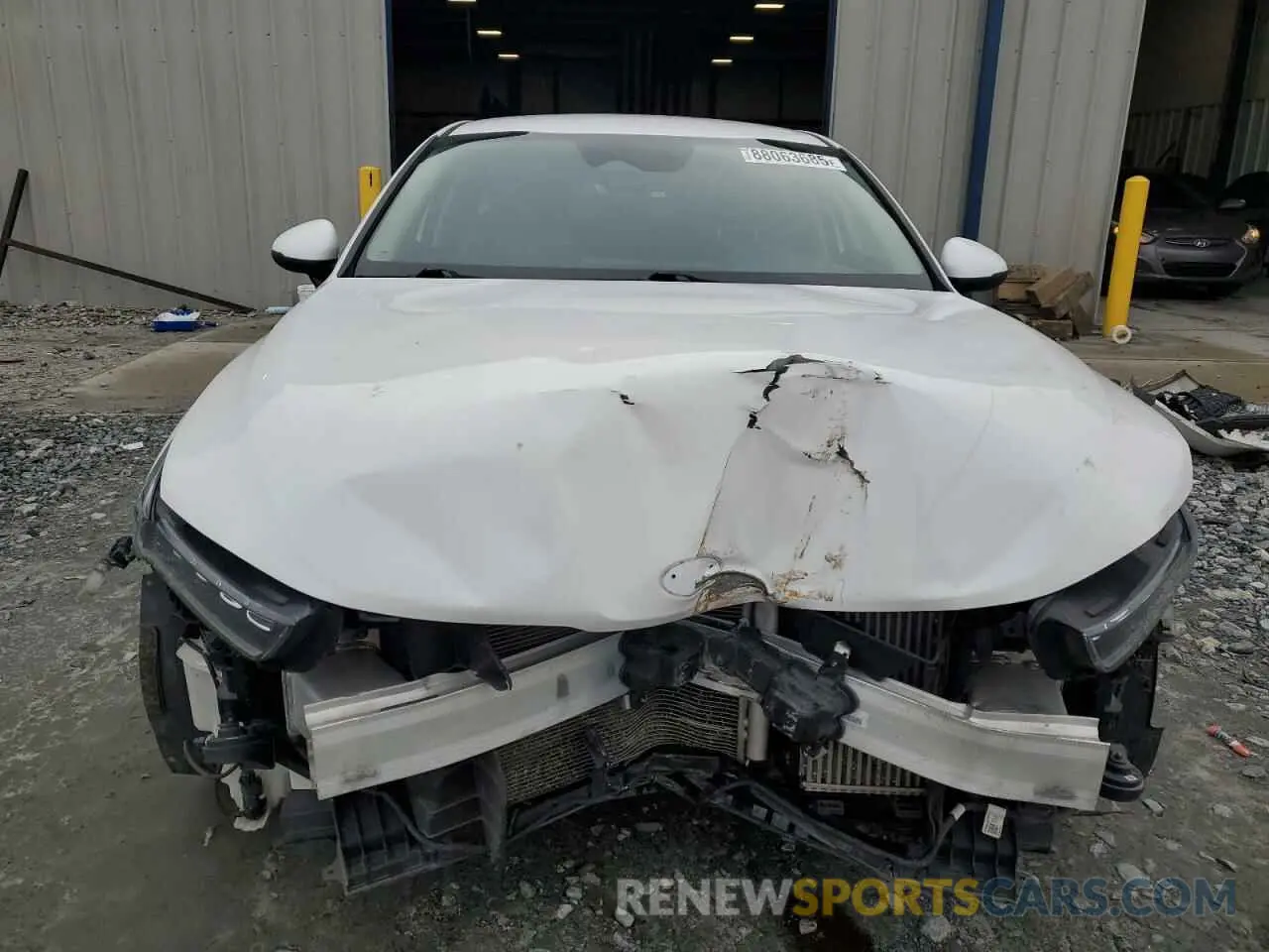 5 fotografías del automóvil dañado 5XXG14J21MG062014 KIA K5 2021