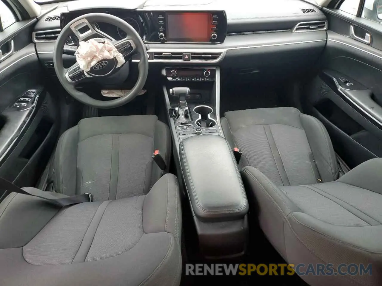 8 fotografías del automóvil dañado 5XXG14J21MG062014 KIA K5 2021