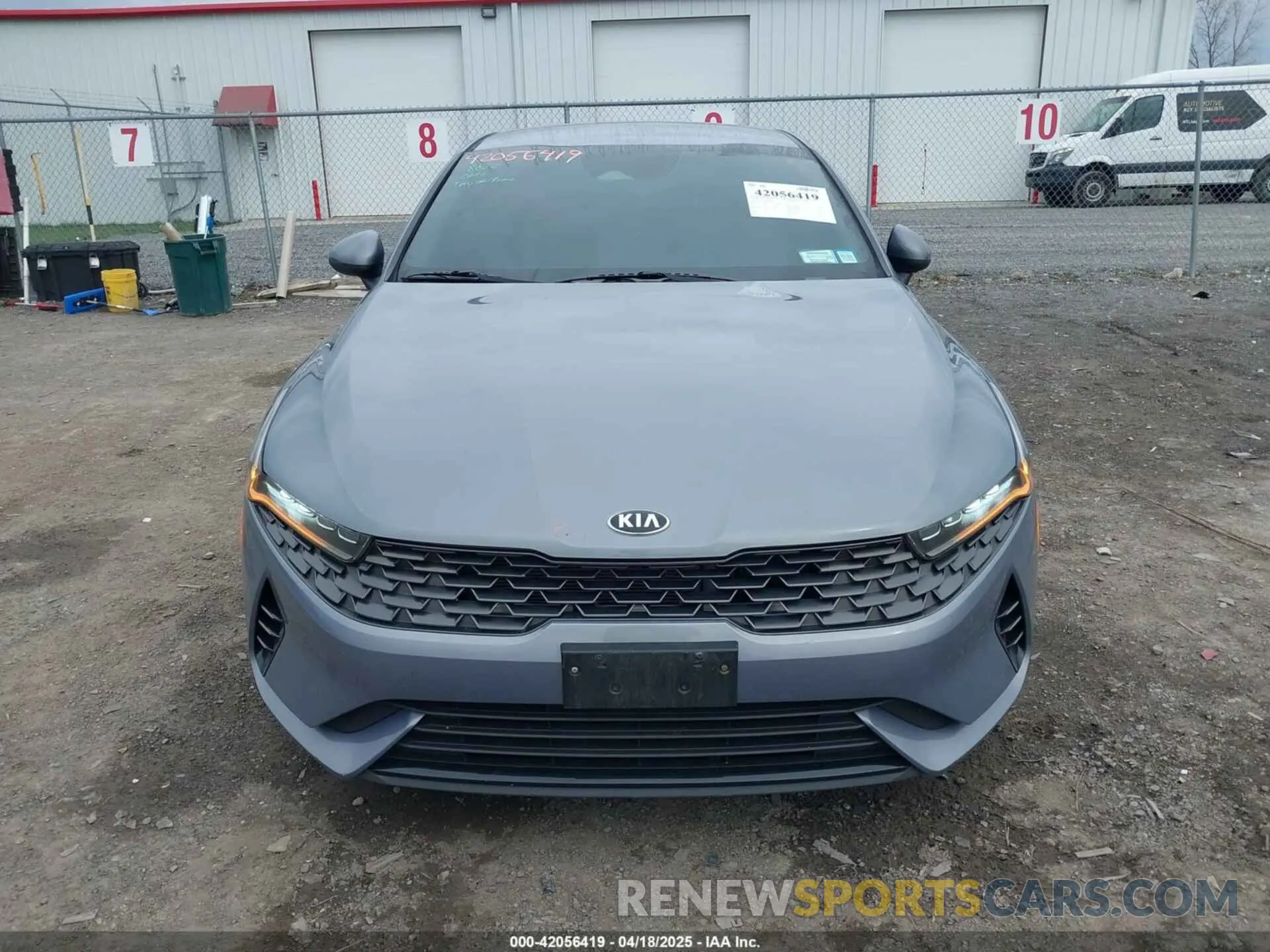 12 fotografías del automóvil dañado 5XXG14J21MG065205 KIA K5 2021