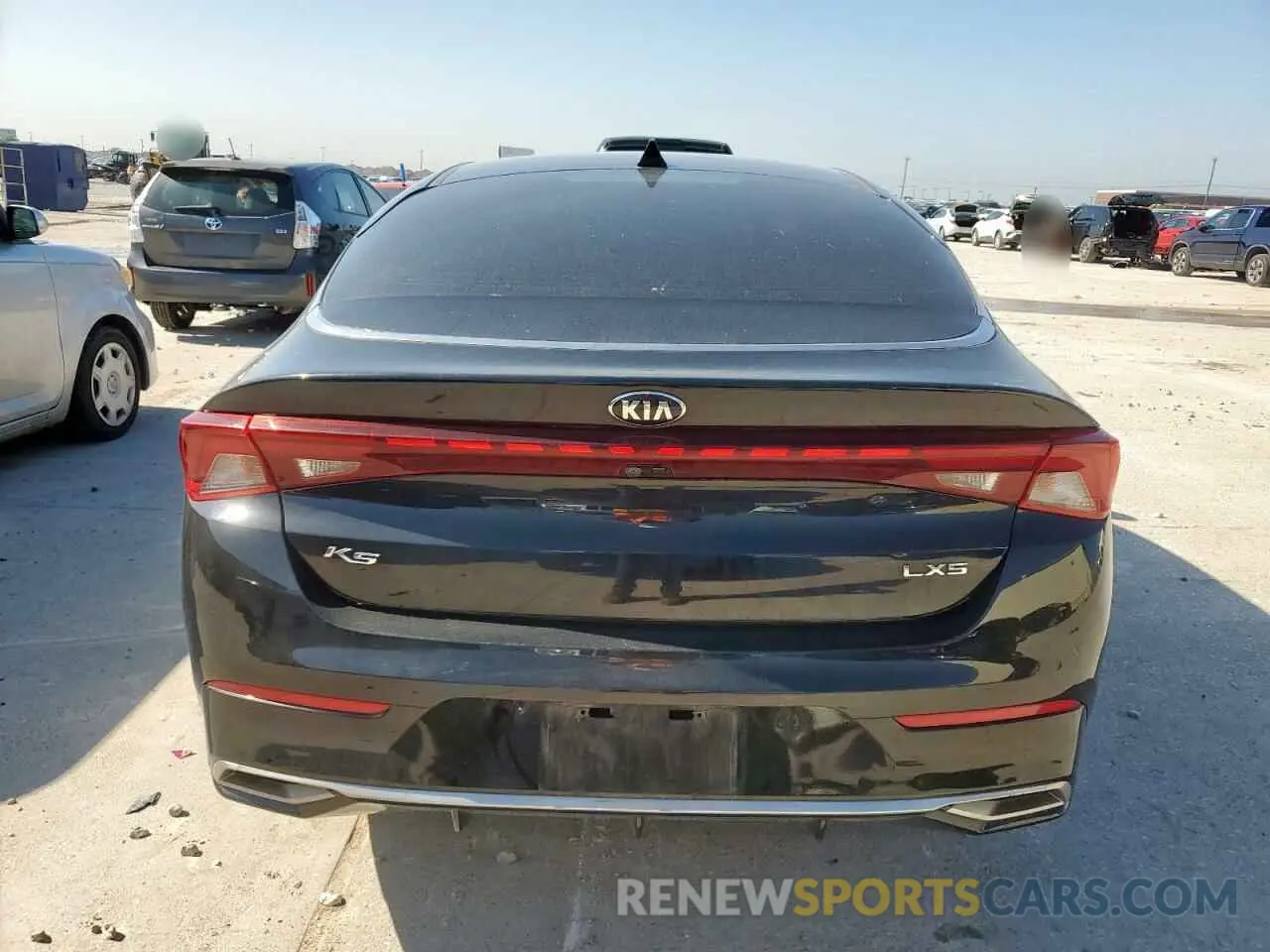 6 fotografías del automóvil dañado 5XXG14J21MG071151 KIA K5 2021
