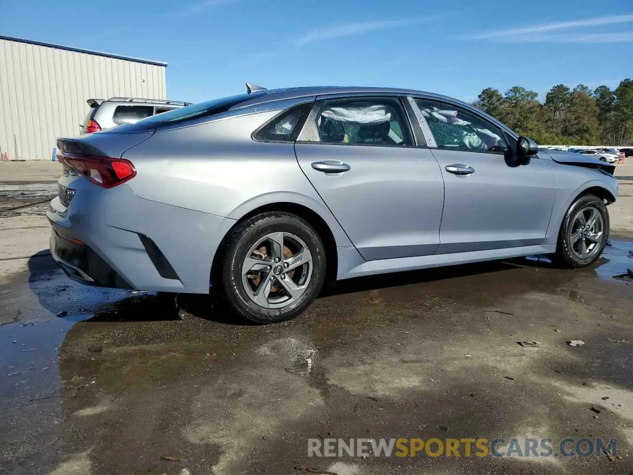 3 fotografías del automóvil dañado 5XXG14J21MG071845 KIA K5 2021