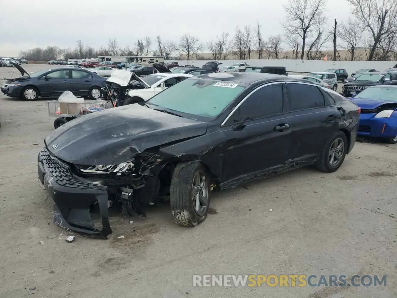 1 fotografías del automóvil dañado 5XXG14J22MG001366 KIA K5 2021