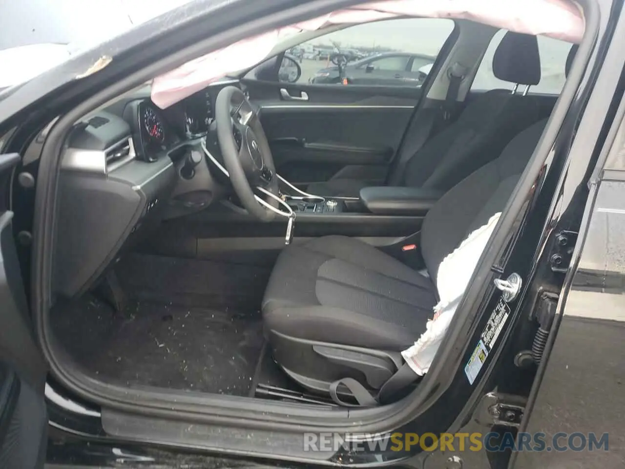 7 fotografías del automóvil dañado 5XXG14J22MG001366 KIA K5 2021