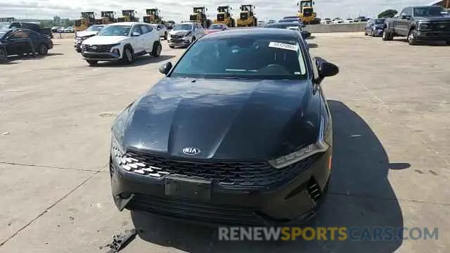 14 fotografías del automóvil dañado 5XXG14J22MG001772 KIA K5 2021