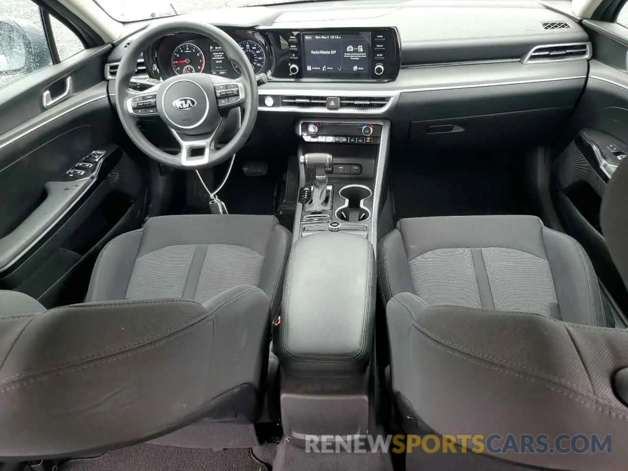 8 fotografías del automóvil dañado 5XXG14J22MG036179 KIA K5 2021