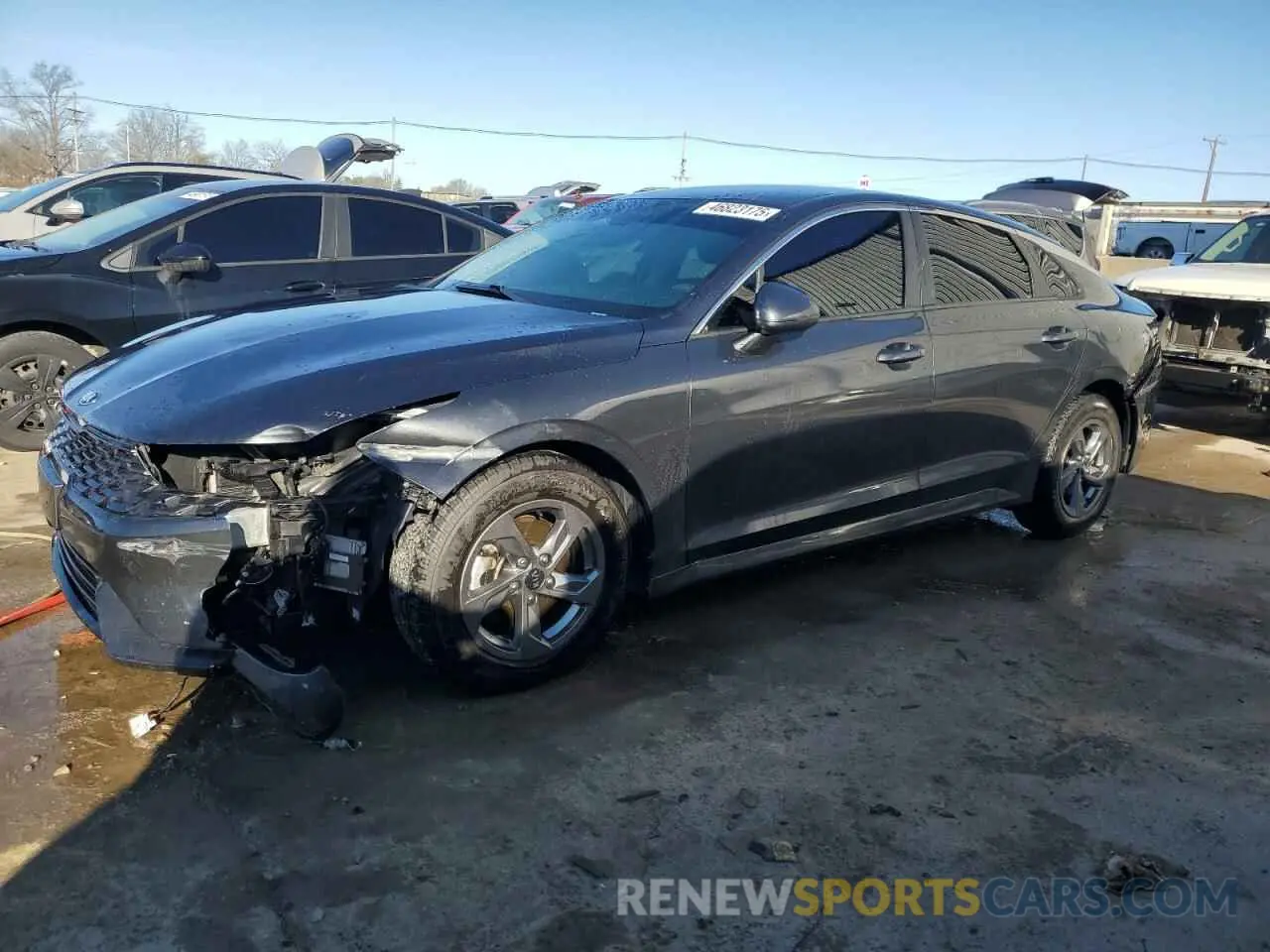 1 fotografías del automóvil dañado 5XXG14J22MG054892 KIA K5 2021