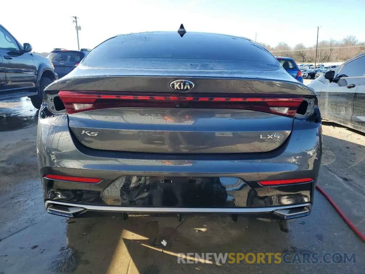6 fotografías del automóvil dañado 5XXG14J22MG054892 KIA K5 2021