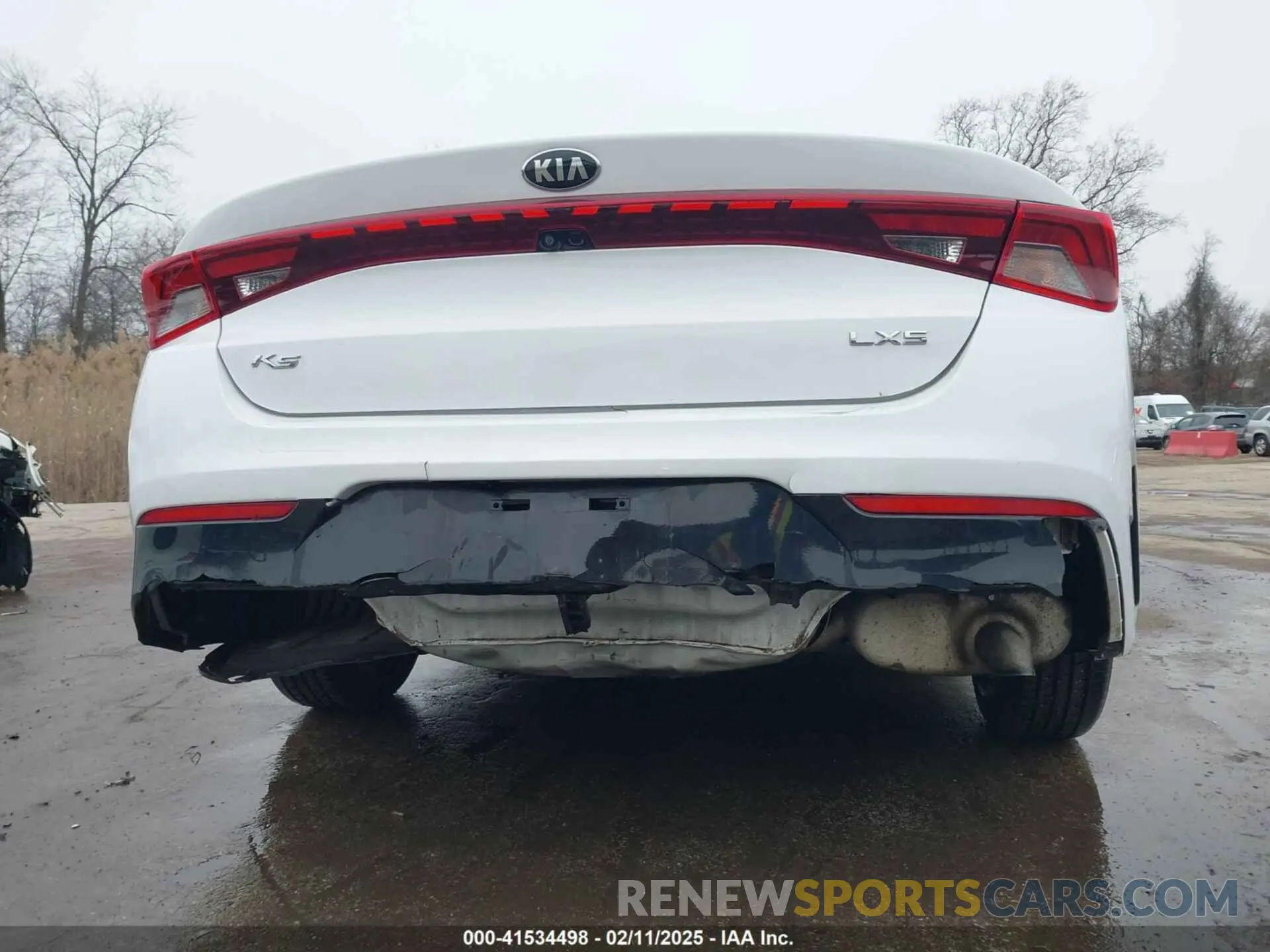 6 fotografías del automóvil dañado 5XXG14J23MG008892 KIA K5 2021