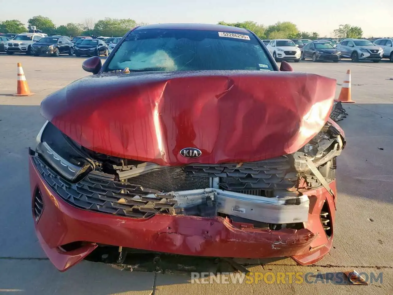 5 fotografías del automóvil dañado 5XXG14J23MG053282 KIA K5 2021