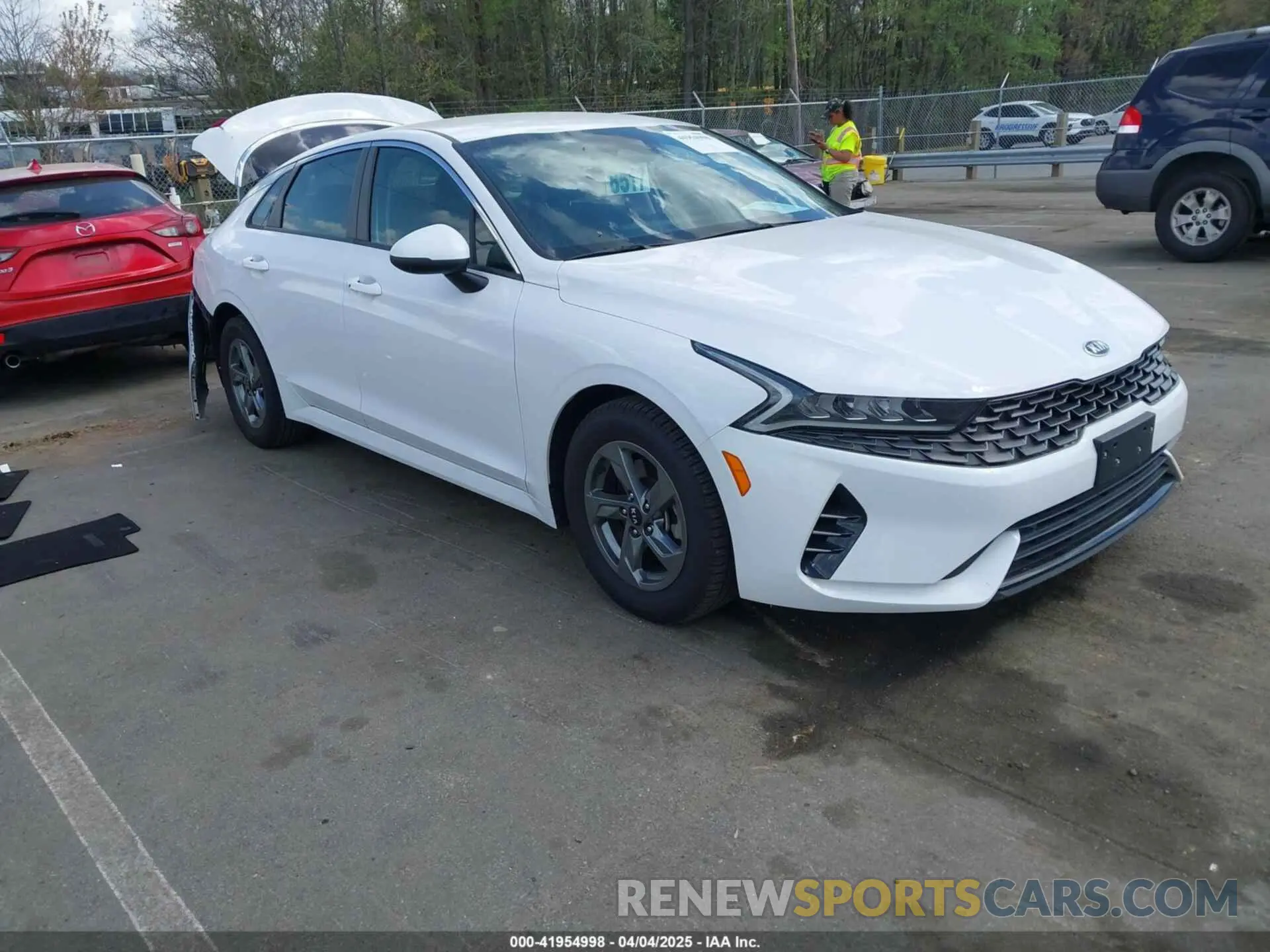 1 fotografías del automóvil dañado 5XXG14J23MG056148 KIA K5 2021