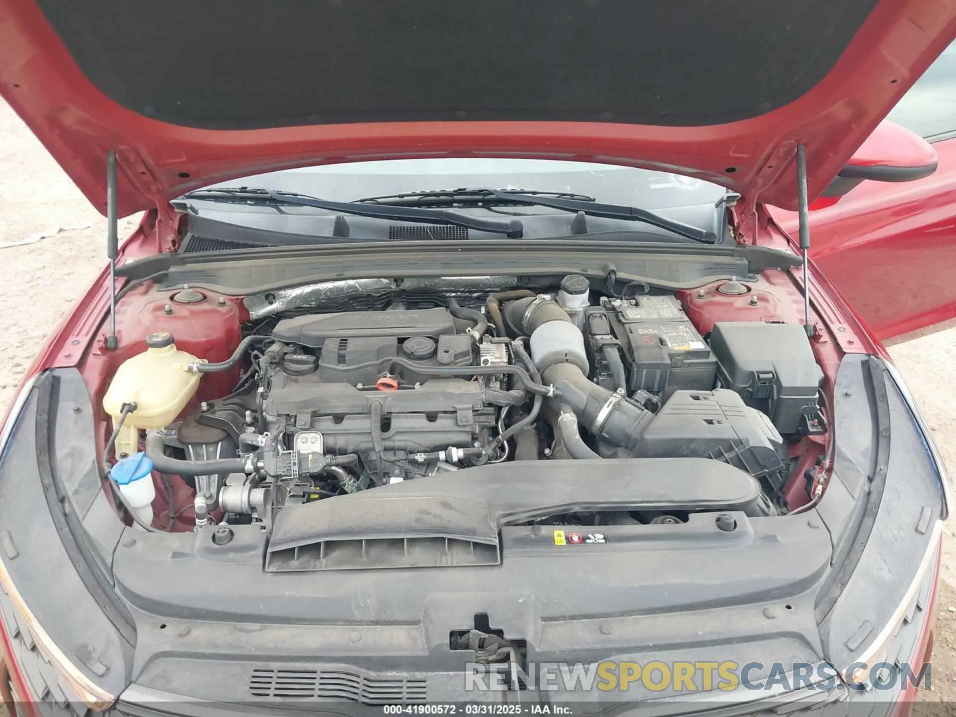 10 fotografías del automóvil dañado 5XXG14J23MG071037 KIA K5 2021