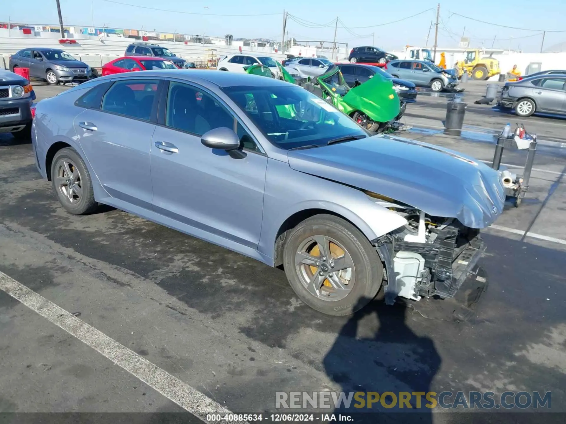 1 fotografías del automóvil dañado 5XXG14J23MG072575 KIA K5 2021