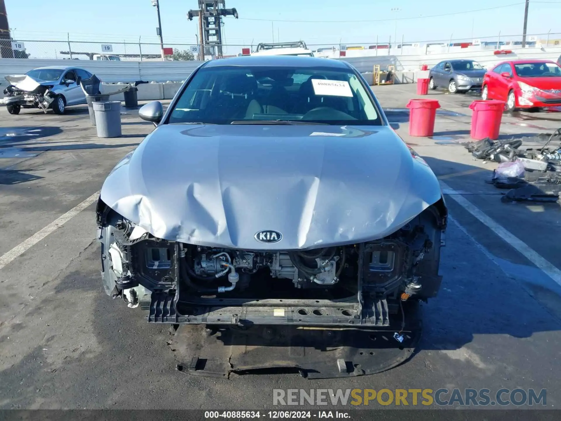13 fotografías del automóvil dañado 5XXG14J23MG072575 KIA K5 2021