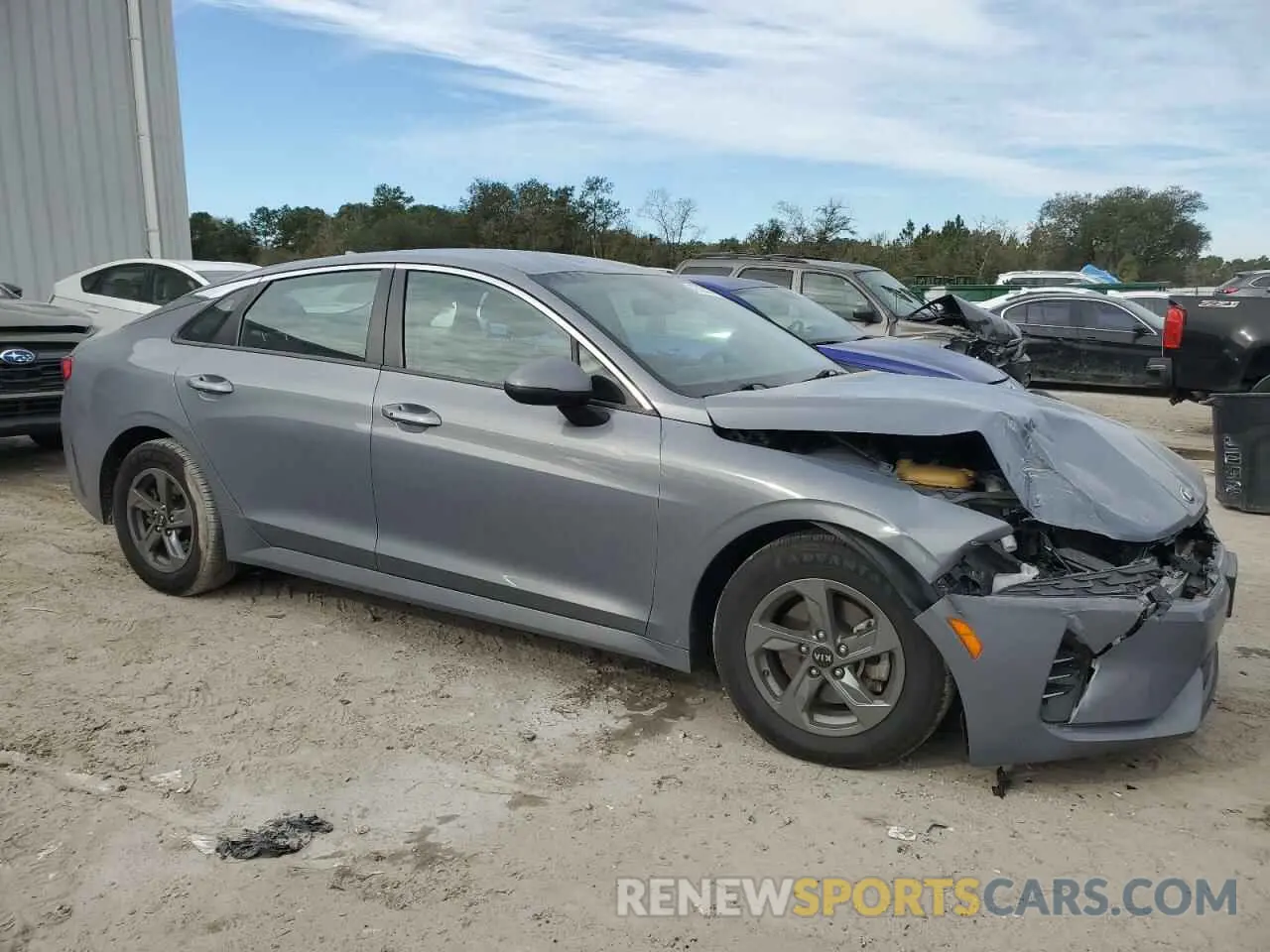 4 fotografías del automóvil dañado 5XXG14J23MG081731 KIA K5 2021